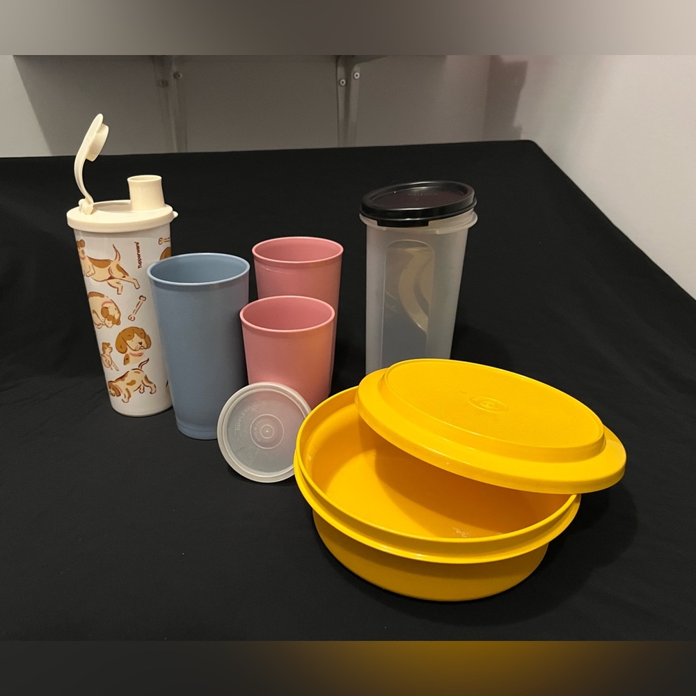 Tupperware lot (10 pièces)